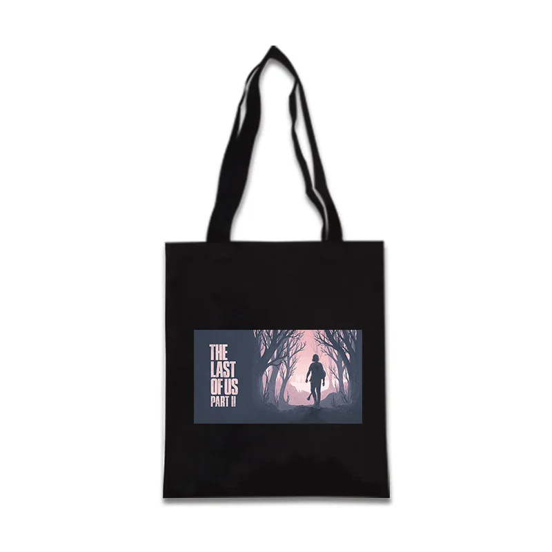 

The Last Of Us Part II 2 Firefly Light Joel Ellie Hipster Cartoon Print Shopping Bags Girls Fashion Casual Pacakge Hand Bag