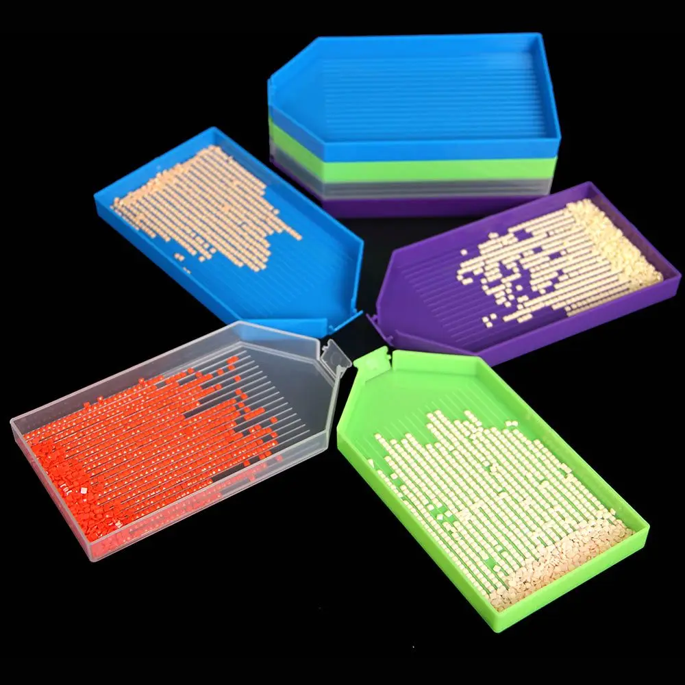 

Набор для алмазной вышивки «сделай сам», набор объемной вышивки, Большая пластиковая пластина, большая емкость, подарок