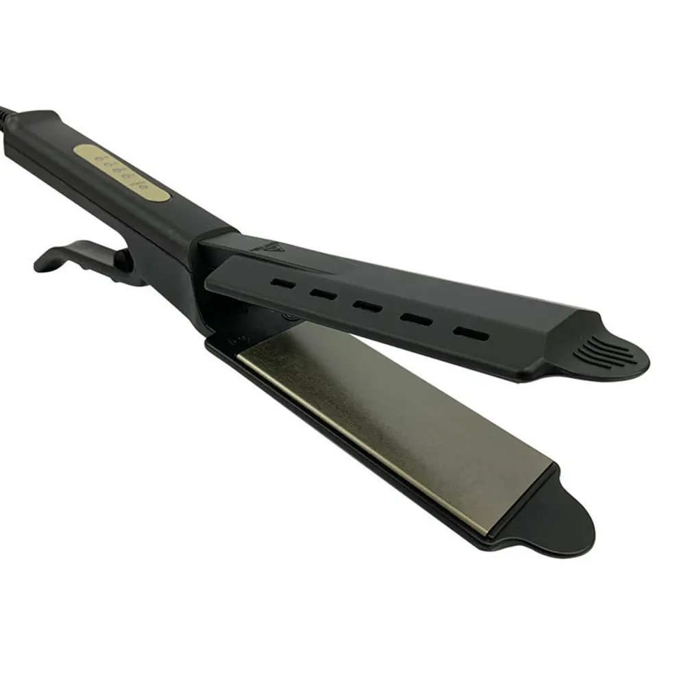 

Hair Straightener Ceramic Ionic Flat Iron Straightens With Four Adjustable Temperature Hair Treatment Styling Tools