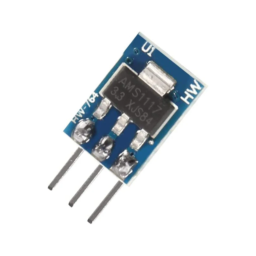 3.3V DC-DC Buck Converter 3 Pins AMS1117-3.3V DC 4.75V-12V to Voltage Regulator Step Down Power Supply 800mA Module | Электронные