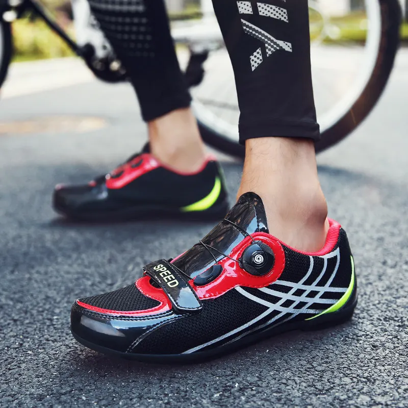 

New Cycling Shoes Unisex Outdoor Casual Sport Shoe Men Non-locking Mountain Bike Sneakers Women Breathable Speed Bicycle Sneaker