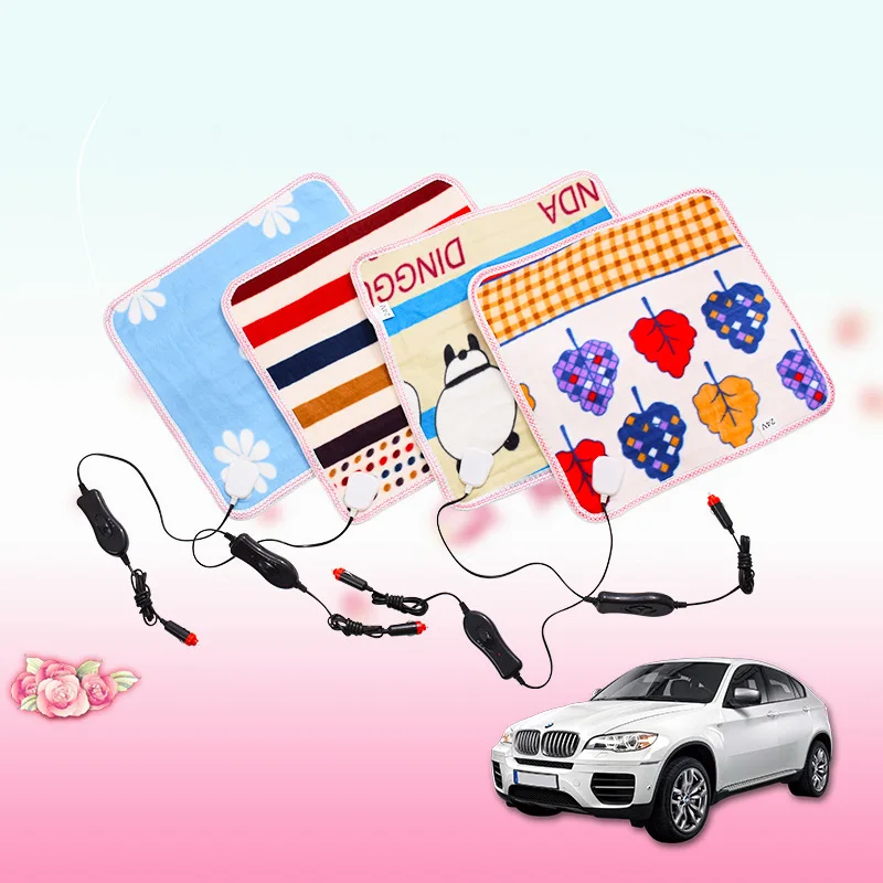 

Коврик для подогрева автомобильного кресла, 12 В, 24 В, 45*45 см