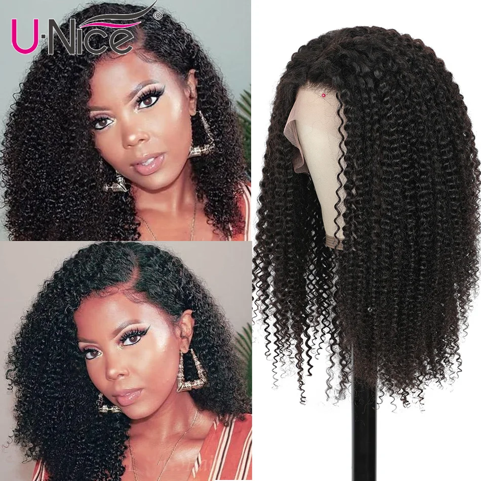 Богемные вьющиеся человеческие волосы speed13x4 кружевные передние парики для