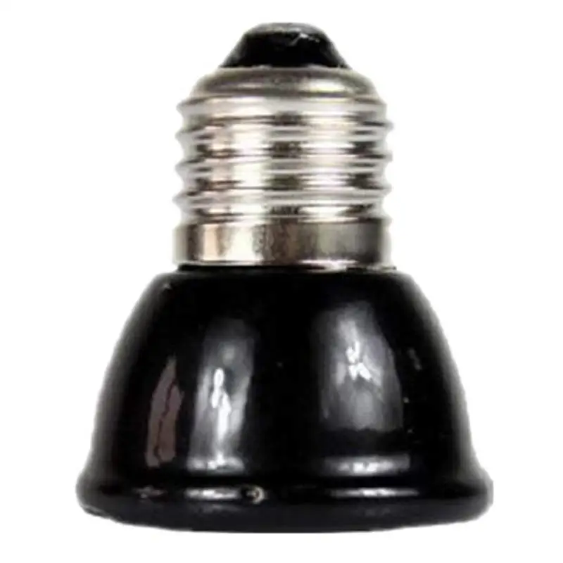 

HOT-E27 мини инфракрасная керамическая нагревательная лампа Лифт Глобус лампа для животных рептилия-черный, 100 Вт