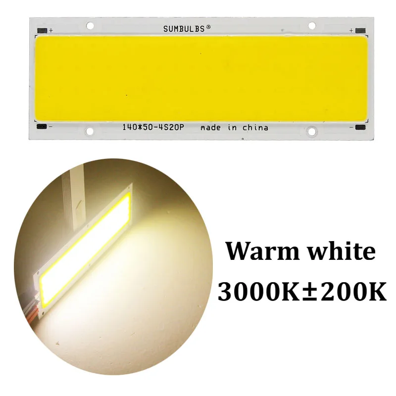 

5 шт., светодиодная лента COB, Symbuth, 20 Вт, теплый/натуральный/холодный белый
