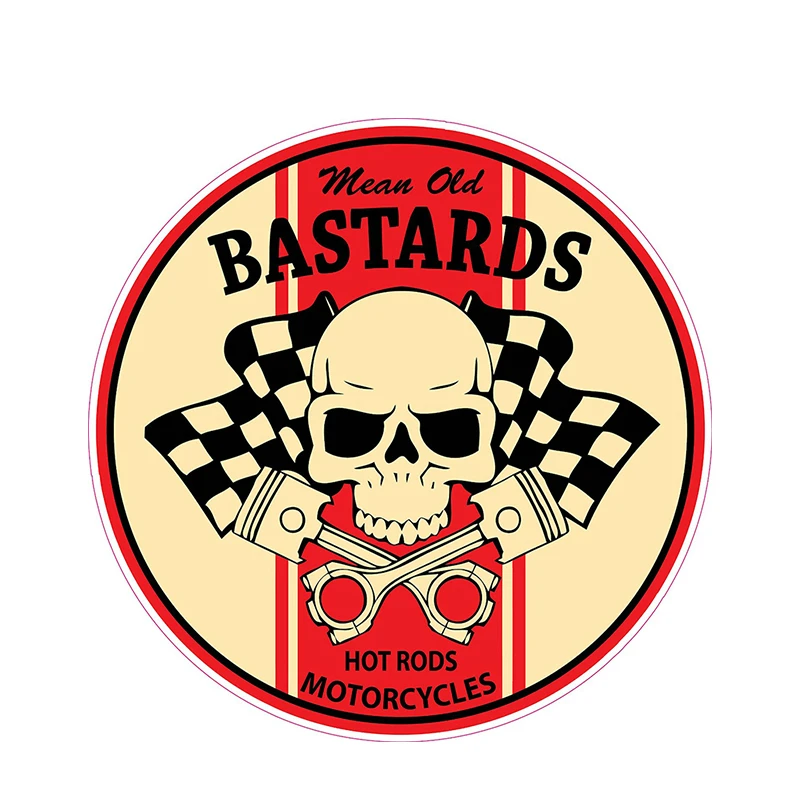 

Fuzhen Boutique Decals Exterior Accessories Mean Old Bastard Car-styling Stickers Vinyl Graphic Decor Window Bumper DIY Decal