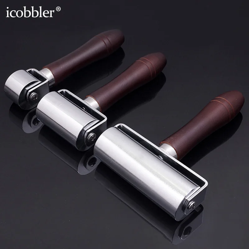 26/60/100 мм кожаный фоторолик стальной ролик инструмент для прессования пластин