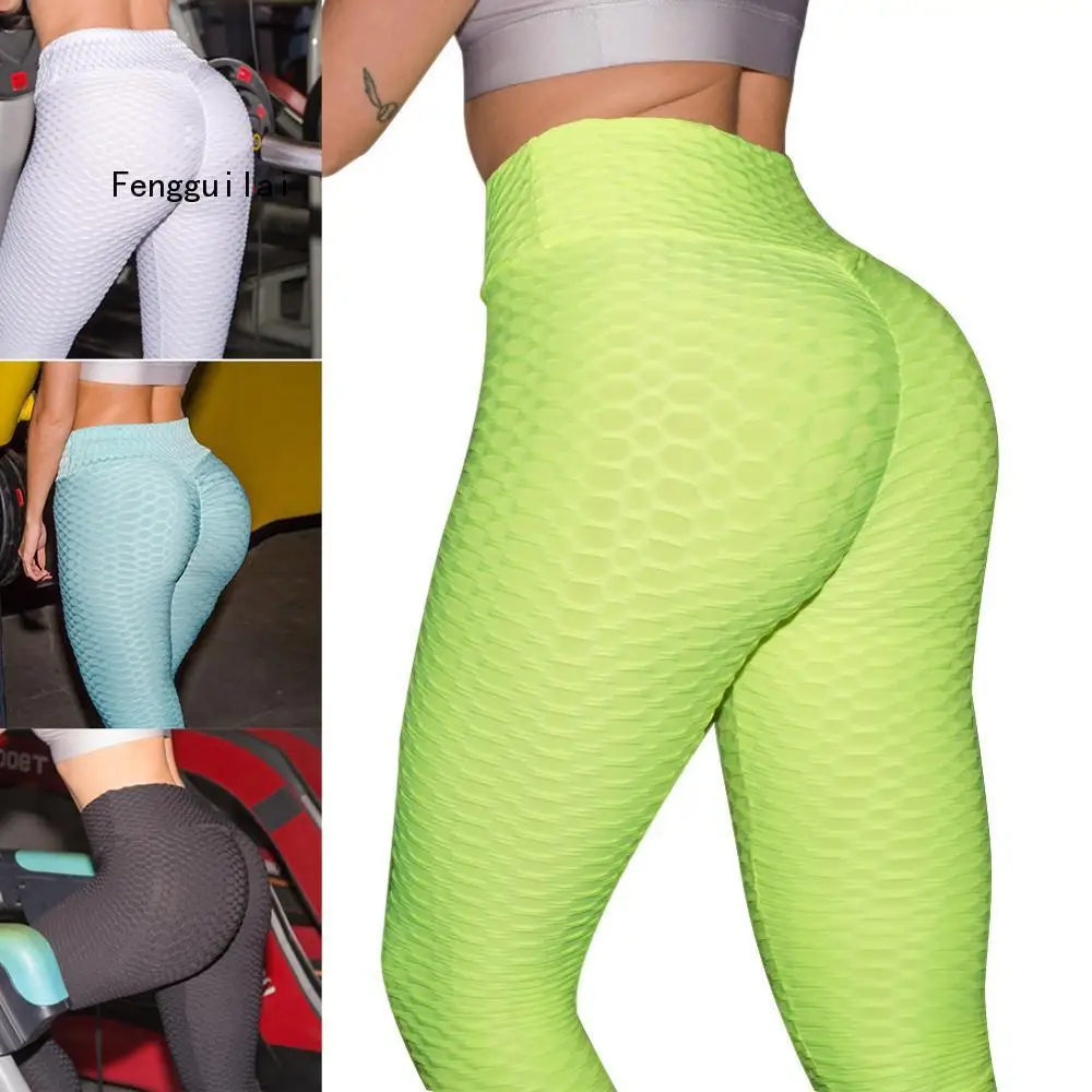 2020 New Fashion Sexy Women Anti-Cellulite Compression Leggings Slim Fit Butt Lift Elastic Pants