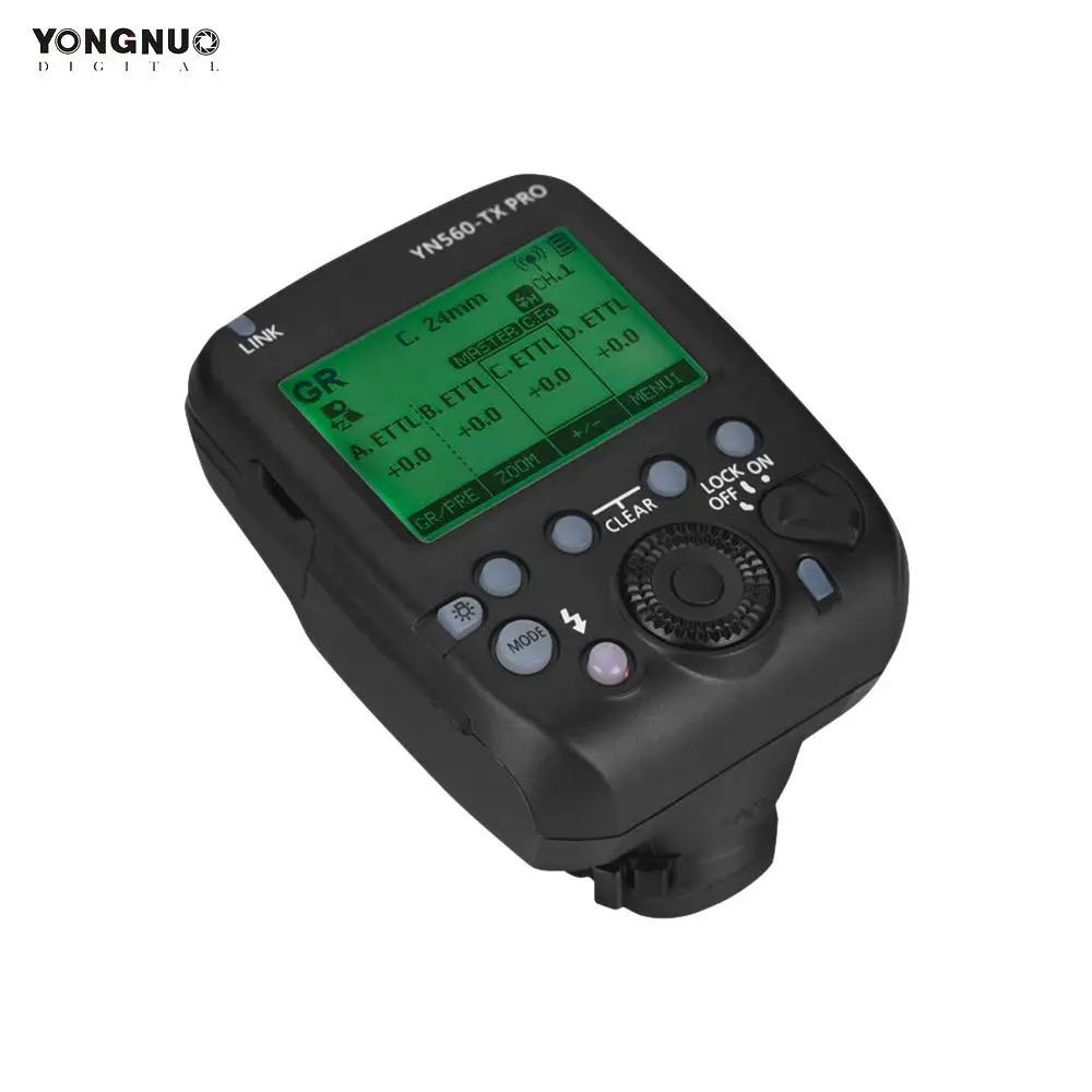 

YONGNUO YN560-TX PRO 2.4G On-camera Flash Trigger Wireless Transmitter for Canon DSLR Camera YN862/YN968/YN200/YN560 Speedlite