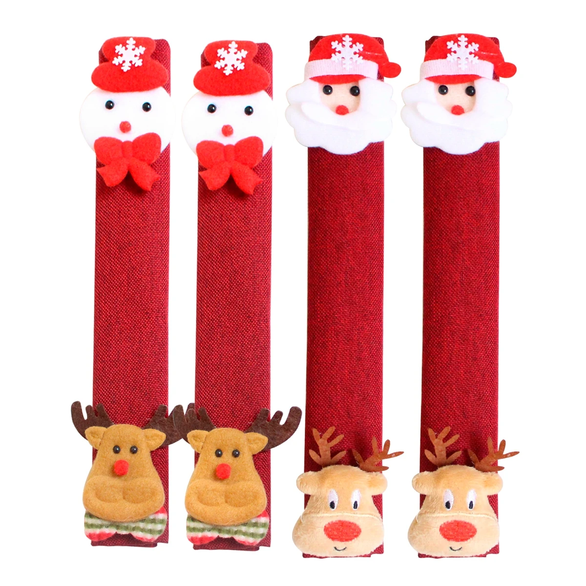 QIFU декор для холодильника Рождественские украшения для дома Navidad Санта Клаус новогодний Декор