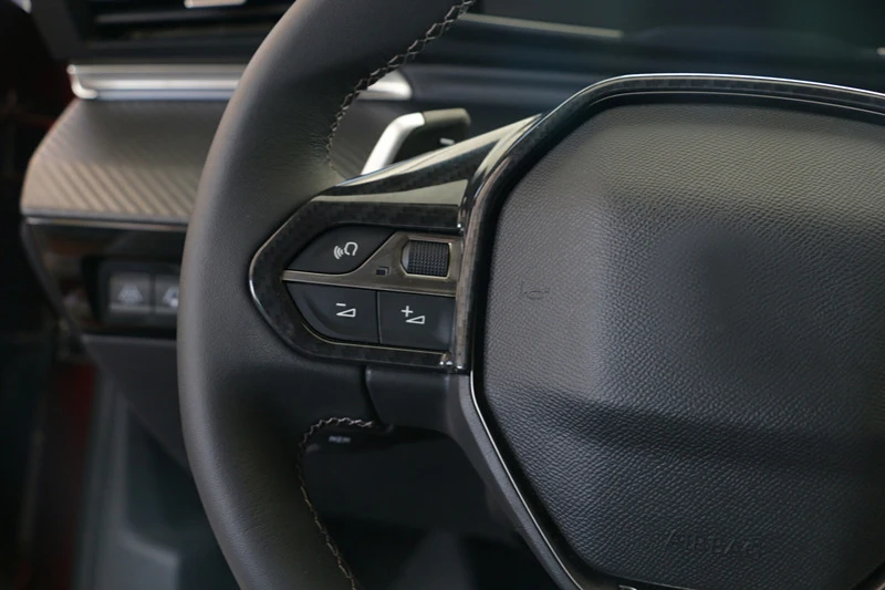 Для peugeot 508 Allure SW GT внутренняя отделка рулевого колеса Кнопка панель накладка 1 шт
