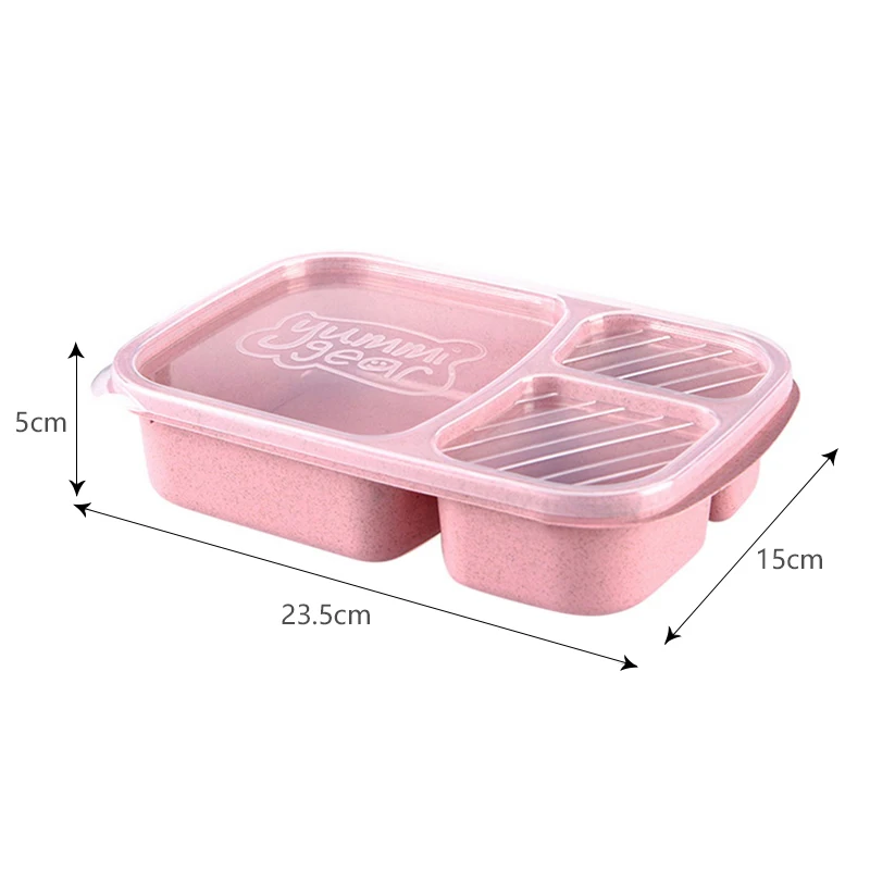Отдельный Ланч-бокс портативная коробка для бенто Lunchbox герметичная столовая