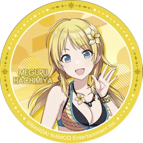 THE IDOLM@ STER аниме Idolmaster Блестящий цветной игровой значок Mano Mamimi Kiriko Yukoku Yuika Hiori Kogane металлический значок брошь на булавке - Окраска металла: 03 Meguru Hachimiya