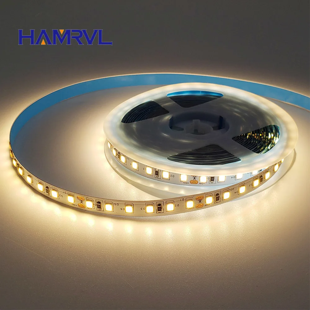 

100M Ribbon Lamp wholesale Living Room Decoration LED Light Strip Waterproof Flexible Diode Tape SMD 120leds/m 12V/24V 2835