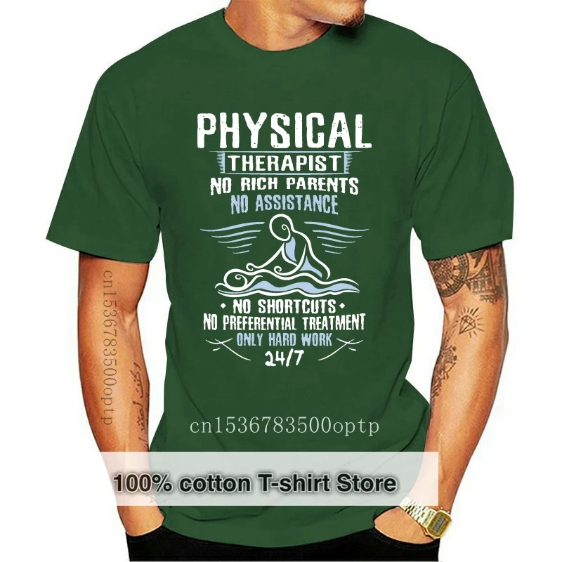 

Физиотерапевт физиотерапия футболка с коротким рукавом буквы графика Мужская футболка 2018 мужские забавные высококачественные