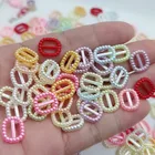 Бусины акриловые с искусственным жемчугом, 11 х12 мм, 50 шт.200 шт.