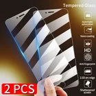 2 шт., защитное стекло с полным покрытием для iPhone 11 Pro Max, закаленное стекло для iPhone X, XR, XS, 5s SE, 2, 6s, 7, 8 plus, защита экрана