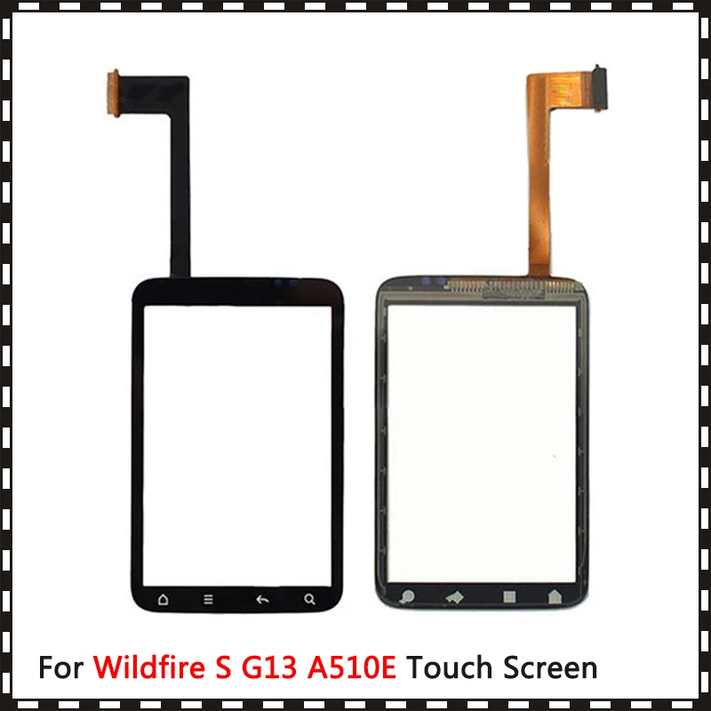 Сменный высококачественный сенсорный экран 3 5 дюйма для HTC Wildfire S G13 A510E дигитайзер