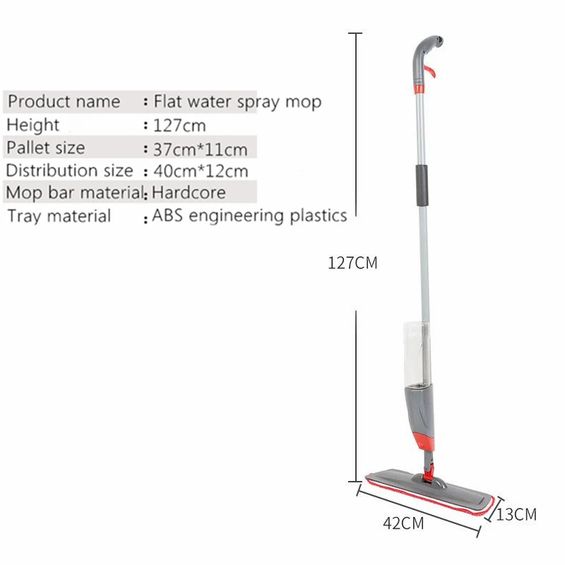 Швабра с многоразовыми накладками из микрофибры ручка 360 градусов для пола кухни