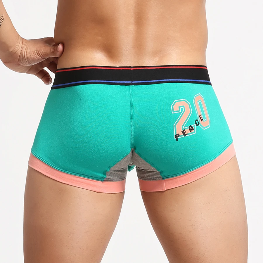 Новое мужское нижнее белье хлопок u-образный мешок боксеры шорты Пижама удобные