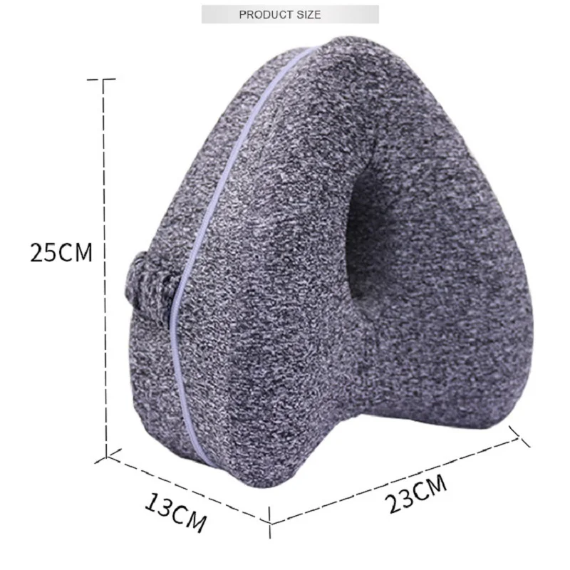 

Orthopedic Pillow for Sleeping Memory Foam Leg Positioner Pillows Knee Support Cushion between the Legs for Hip Pain Sciatica