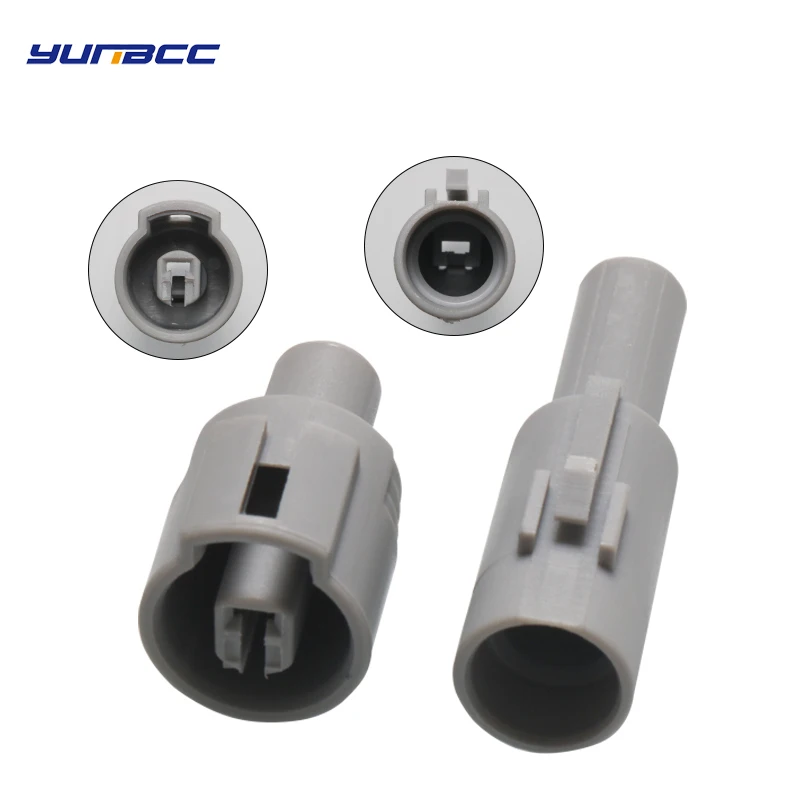 

5 Sets 1Pin 2.2MM Way Waterproof Electrical Female Male Connector Kit Oil Plug Sensor Plug For Car Motorcycle Ect