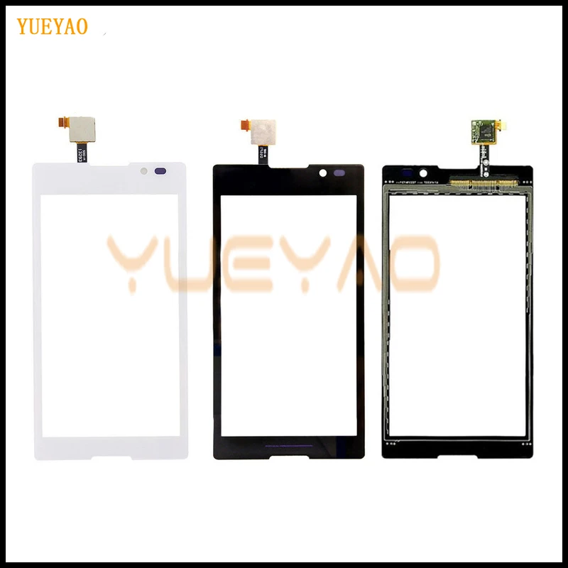 Высокое качество 5," S39H Touch для sony Xperia C S39H C2304 C2305 сенсорный экран дигитайзер Передняя стеклянная линза сенсорная панель