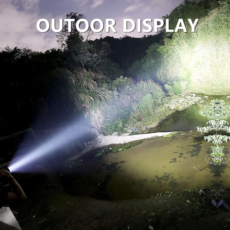 Online Linterna Potente De Buceo XHP90 IPX8 De 4 Núcleos, Luz LED Resistente Al Agua De Alta Potencia Para Caza, Linterna Táctica Subacuática De 100m