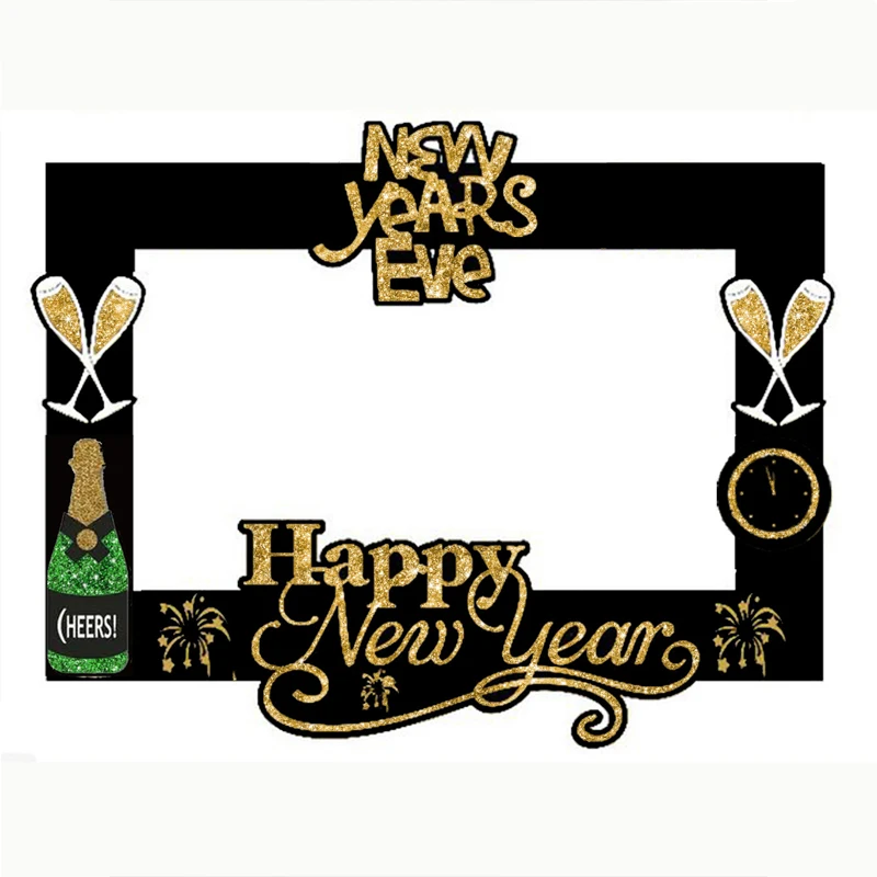 Фоторамка с надписью Happy New Year 2022 | Дом и сад