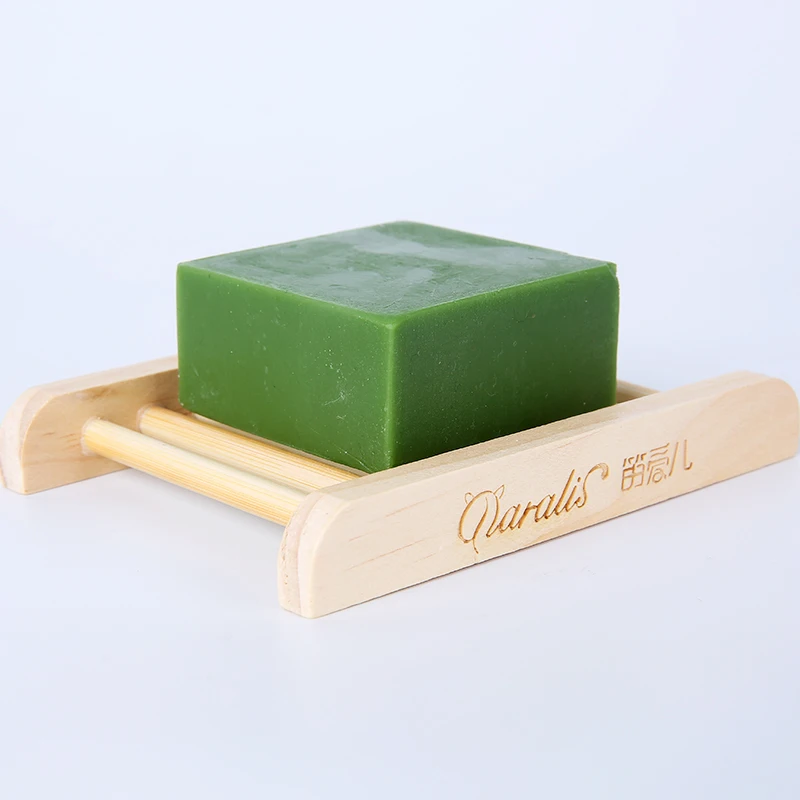 Daralis 1 шт. деревянное моющее средство для лица прямоугольное Ручное ремесло