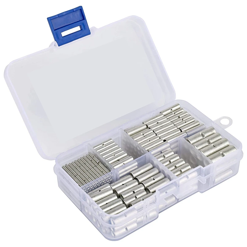 

220 шт. комплект неизолированных Стыковых Соединителей, неизолированный соединитель из луженой меди