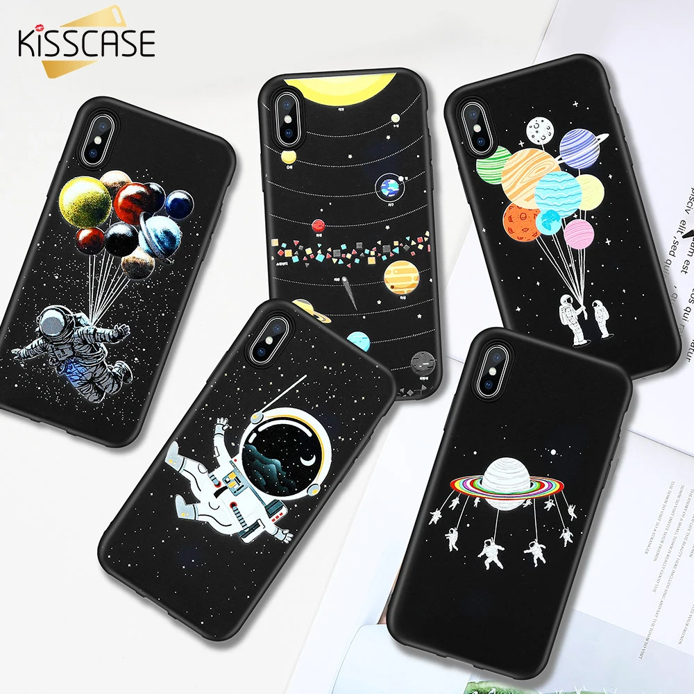 Чехол KISSCASE Moon Space из ТПУ для Redmi 6pro чехол Note 7Pro Note7 5 6 4 4x 5plus чехлы Xiaomi MI 9SE A1 A2 Lite 9 8Lite