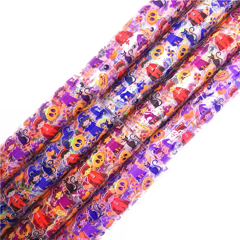 Прозрачные прозрачные листы из ТПУ с принтом тыкв 21 х29 см