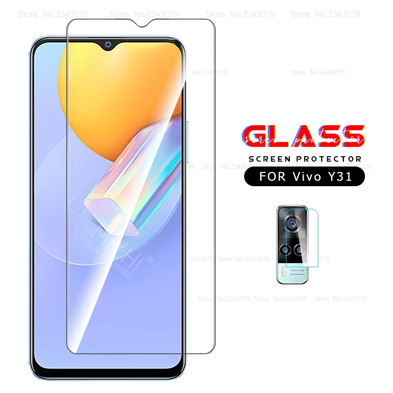 

Защитное стекло 2 в 1 для vivo y31, vivo y 31, y31, 31y, 6,58 дюйма
