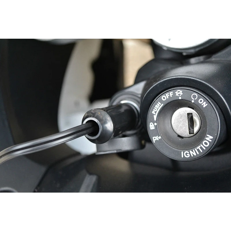 DC12V 24V адаптер прикуривателя для мотоцикла гнездо шнура удлинителя штепсельная