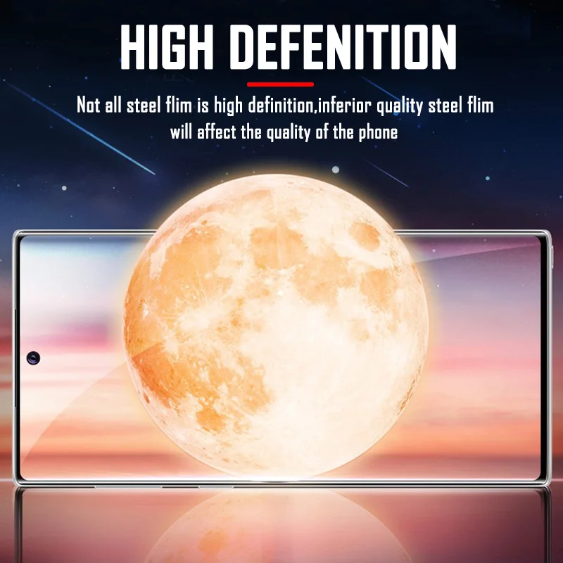 40D Гидрогелевая пленка для samsung Galaxy Note 10 S8 S9 S10 Plus Note 8 9 Защита экрана для samsung S8 S9 S7 Edge пленка не стекло