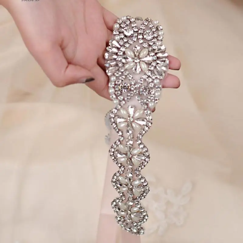 Свадебные ремни со стразами блестящий свадебный пояс Стразы с цветами свадебные