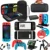 Набор игровых аксессуаров для Nintendo Switch, дорожная сумка для переноски, защитный чехол Joycon, защитная док-станция для зарядки экрана, кронштейн NS - изображение