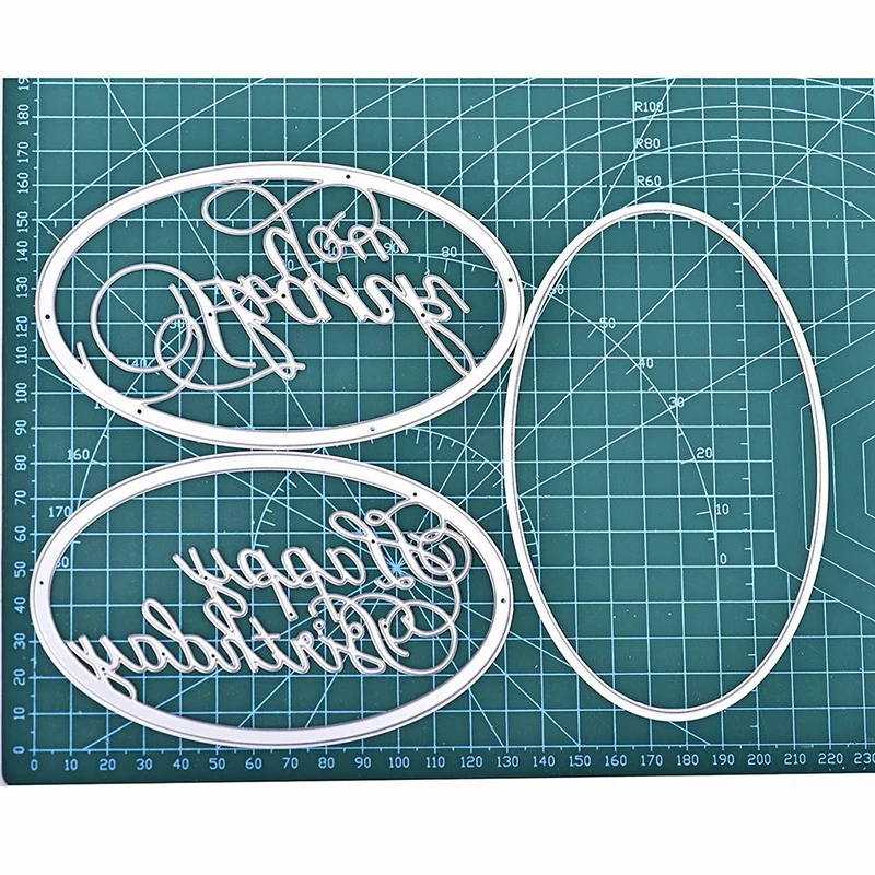 DiyArts днем рождения слово умирает штамповка шаблон новые ножи формы штампы и пресс