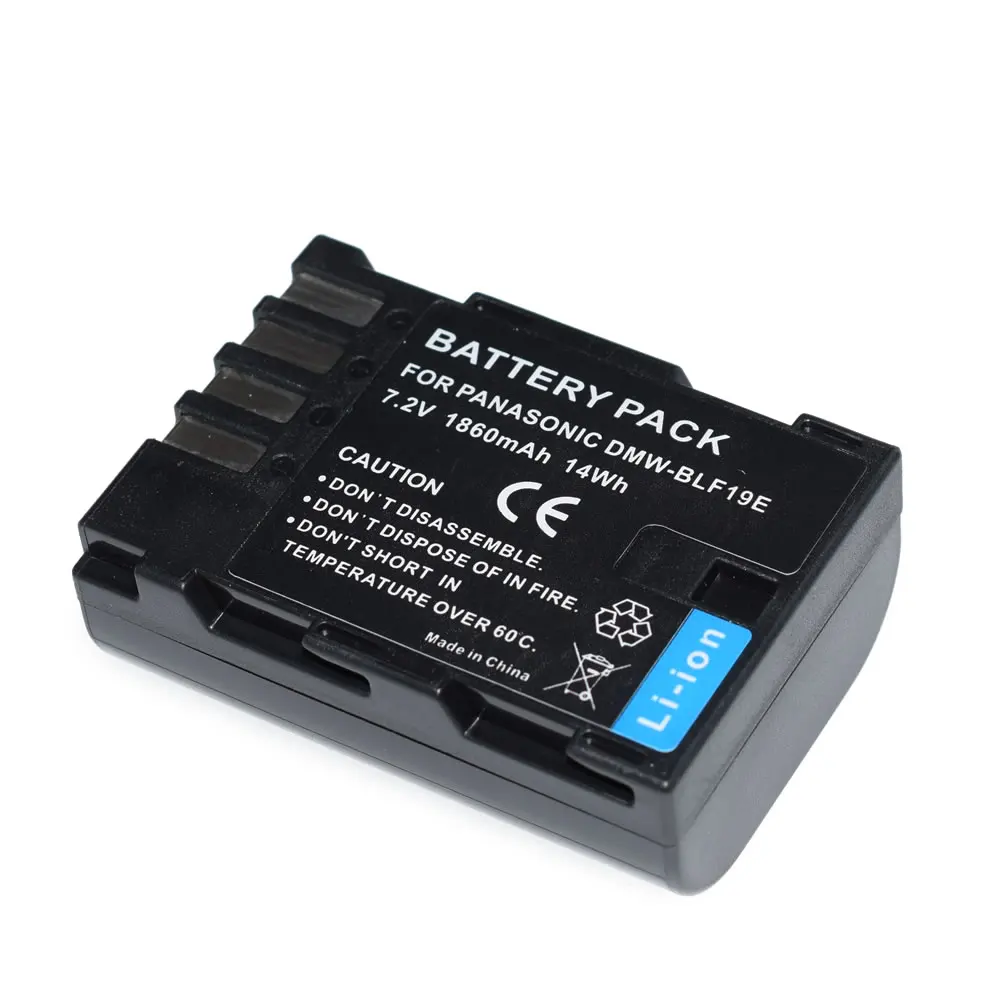 4pcs Batery for Panasonic DMW-BLF19E |60393| DMC-GH3 GH3A GH3H GH4 GH4A GH4H GH4U | Электроника