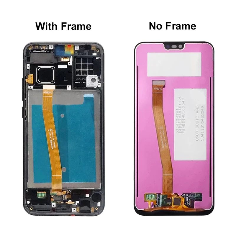 Pantalla LCD para m&oacute;vil Huawei Honor 10, digitalizador de pantalla t&aacute;ctil, piezas de reparaci&oacute;n de COL-L29, 100% pulgadas, IPS original, probada al 5,84-4