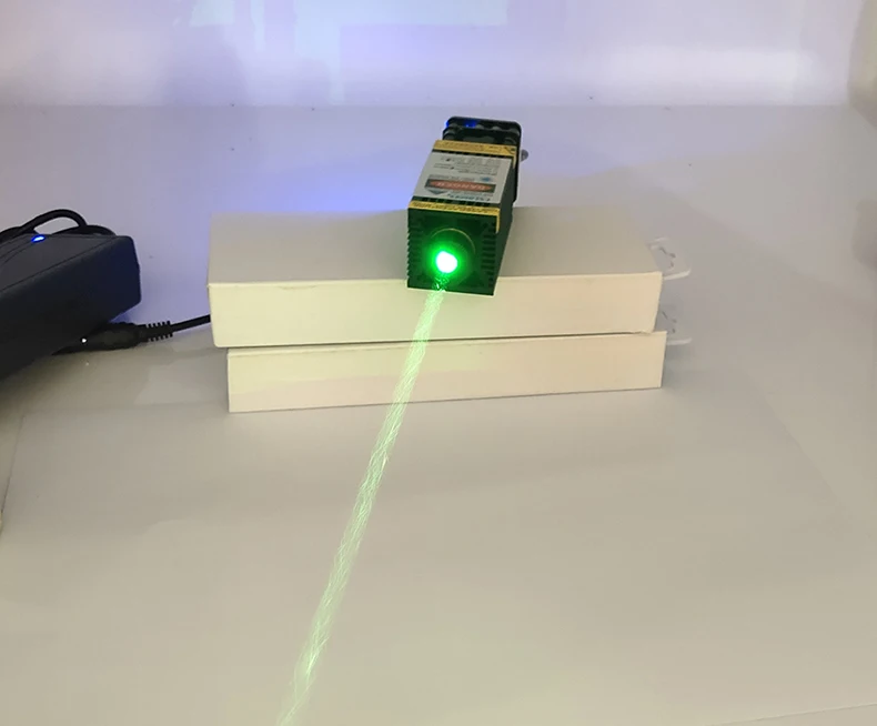 Oxлазеры 520nm 1W зеленый лазерный модуль 12V фокус DIY лазерной головки 1000 мВт диодный лазер для сцены лазерный птица репеллент