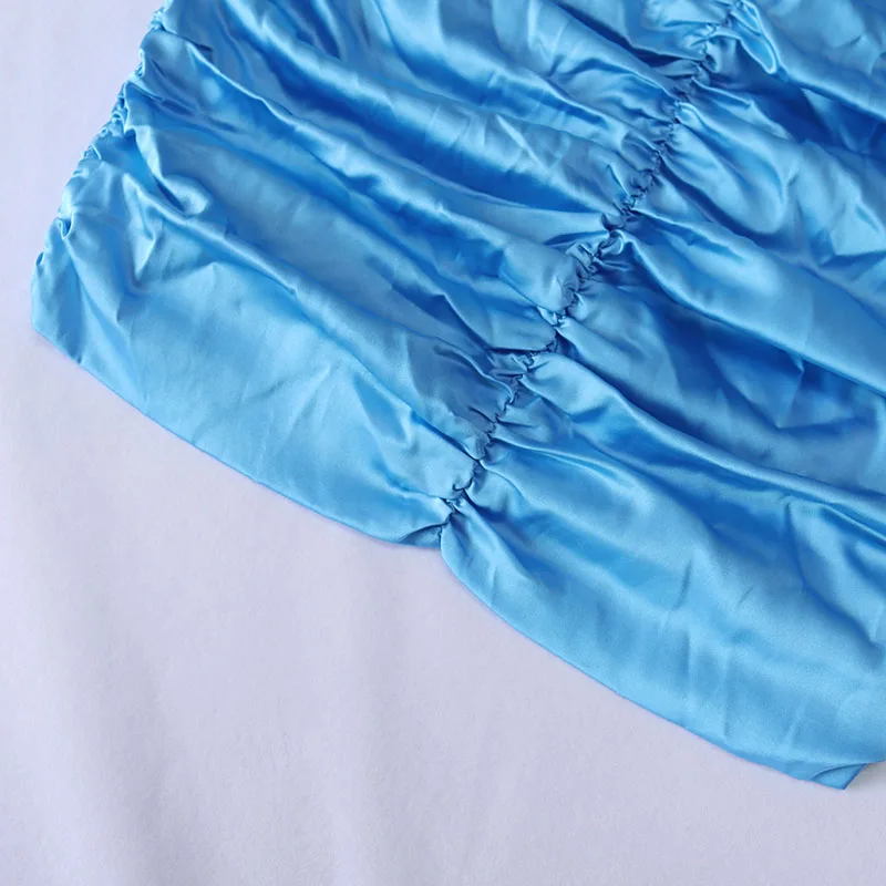 

Ms bind with leisure young lady blue backless backless mini dress