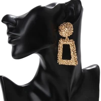 fashion statement earrings luxury big geometric earring for women hanging dangle ear drop wedding earing modern female jewelry