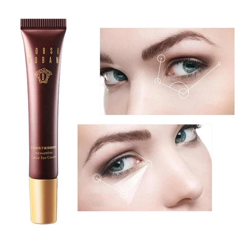 

Astaxanthin Anti Aging Eye Cream Moisturizing Remove Puffiness Eye Essence Firming Skin Repair Skin Eye Care Caviar Essence 20g