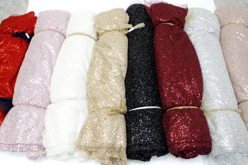 Свадебная кружевная ткань цвет шампанского Золотая вышивка Роскошная тяжелое