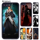 Аниме Чехол krajew отбеливающий для телефона с рисунком манги ичи Айзен для iPhone X XR XS 11 12 13 Pro MAX 5 6 7 8 Plus Samsung S8 S9 S10