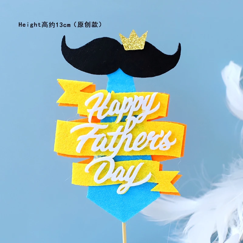 День отца лучшая папочка акриловый торт Топпер для папы Рождения украшения