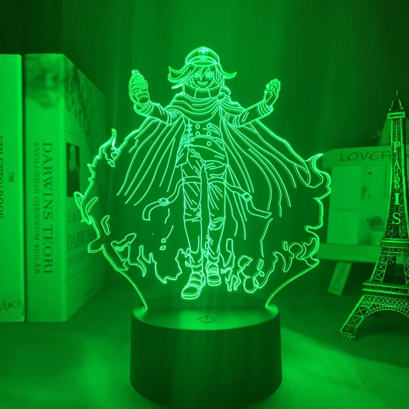 

Светодиодный ночсветильник Danganronpa Kokichi Oma, лампа для спальни, украшение, подарок для детей, акриловая 3d лампа Kokichi Oma