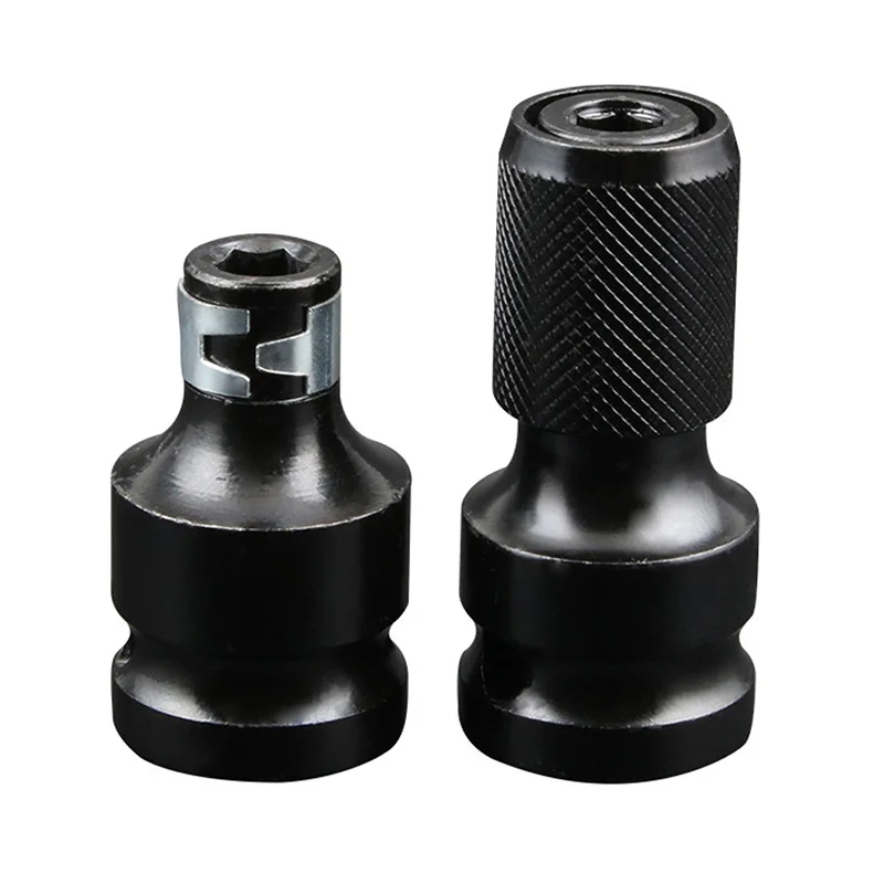 

Steel 1/2" Square To 1/4" Hex Ratchet Socket Wrench Socket Adapter Spanner Drive Converter Impact Tool Adapter Screwdriver Bit